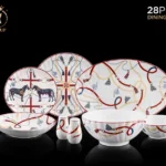 ست آشپزخانه 28 پارچه هرمس HERMES مدل 646348