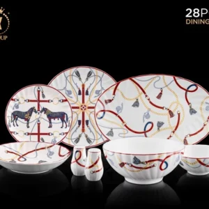 ست آشپزخانه 28 پارچه هرمس HERMES مدل 646348